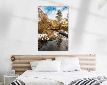 Winter am Bach von Dieter Walther