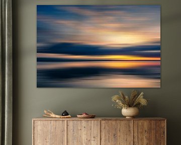 Sonnenuntergang am Bodensee von Dieter Walther