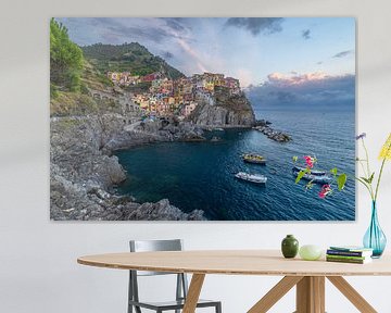Manarola, Cinque Terre by Gunter Nuyts