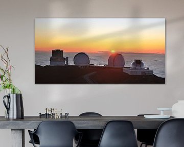 Sunset over Maunakea by Fred Kamphues