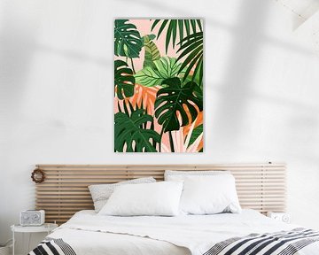 Graphic Houseplant Illustration | Botanical art