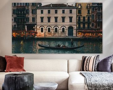 Lueur du soir sur le Grand Canal