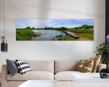 Panorama: The Vlonderpad of Rijkevorsel by Kristof Leffelaer