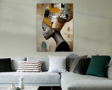 Portrait of an African woman