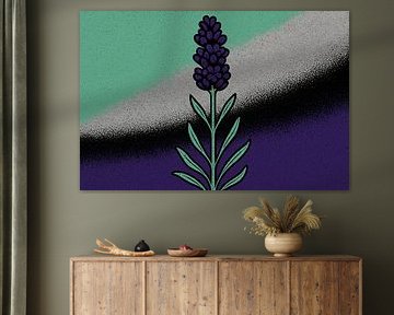 Lavande avec arcs graphiques sur Art & Soul Creations