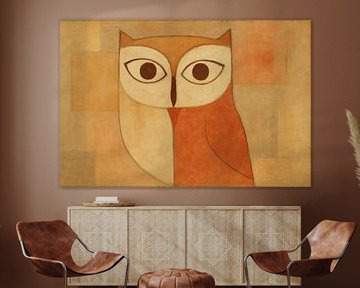 Hibou avec grands graphiques sur Art & Soul Creations