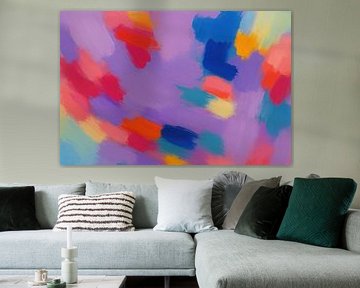 Zones de couleur avec éclat doux sur Imperial Art House