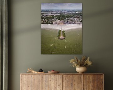 Makkum sur l'IJsselmeer sur Ewold Kooistra