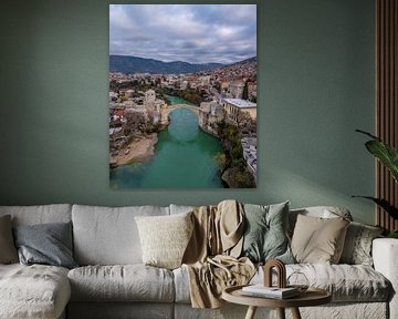 Stari Most in Mostar - eine zeitlose Verbindung von Ewold Kooistra
