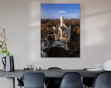 Lichtenstein Castle - The Fairy Tale on the Rock by Ewold Kooistra