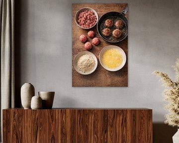 Die Frikadelle - Von der Hand in die Pfanne