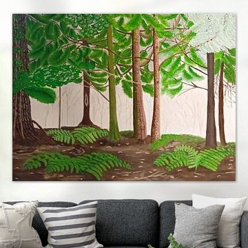 Paysage forestier