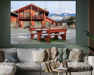 Berghütte bei Brixen, Italien. von Aukelien Philips