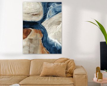 Vom Wasser geformt von Japandi Art Studio