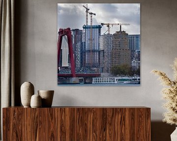 Rotterdam Gebäude Skyline's 2