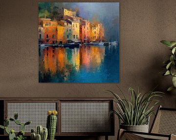 Mediterranean village by Bert Nijholt