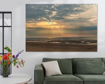 Sonnenuntergang an der Nordsee