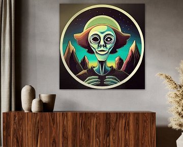 Witness to the outer silence by Vythryd Arts