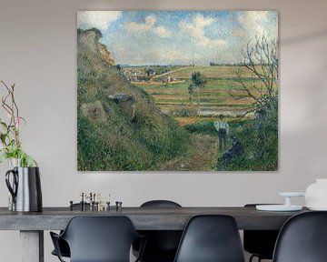 Landschaft, Bazincourt, Camille Pissarro