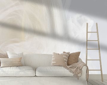 Fleeting embrace: The white tulip by Marjolijn van den Berg