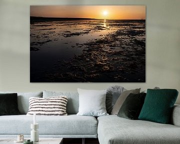 Sunrise over the Wadden Sea