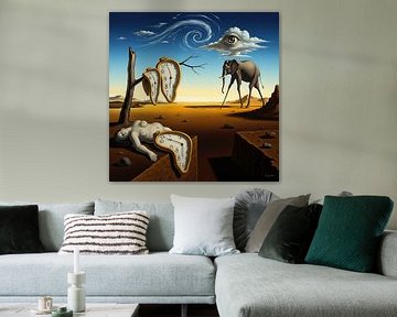 Rêve au-delà de la réalité – Impression artistique surréaliste sur Aden Pink Galerry