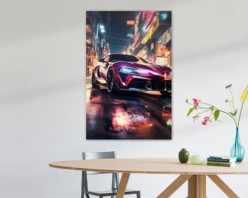 Neon-Übersteuerung von John Dan