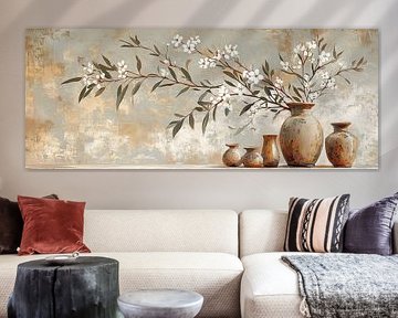 Branches et vases sur Peintures accrocheuses