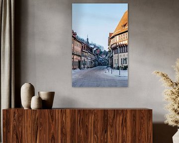 Stolberg im Winter, Harzgebirge, Deutschland von Suzanne Spijkers