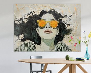 Damen-Sonnenbrille | Amber Shades von Kunst Laune