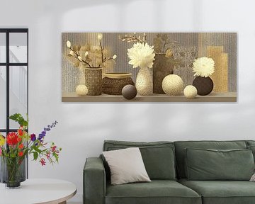 Blumenvasen von Blickfänger Gemälde