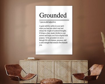 Grounded Definition – White by WordsThatInspire