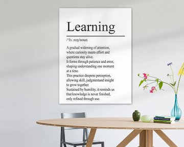 Learning Definition – White by WordsThatInspire
