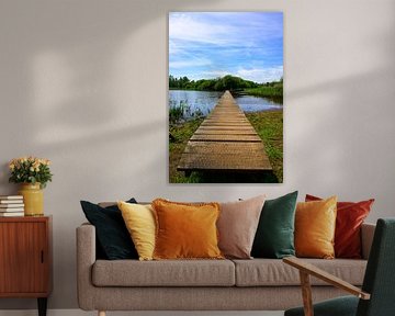 Promenade en bois à Rijkevorsel : la tranquillité au bord de l'eau