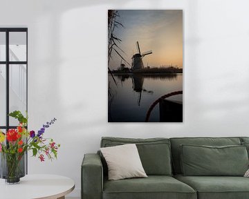 de adem van de windmolen