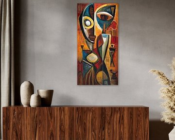 Afrikaans abstract by Wall Wonder