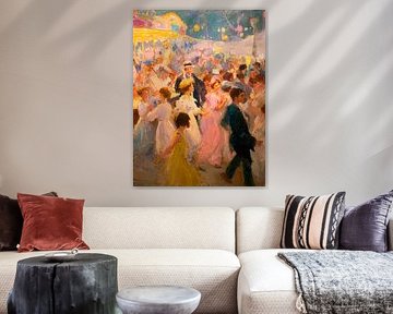 Joyful Dance Gathering by Nomo.Art