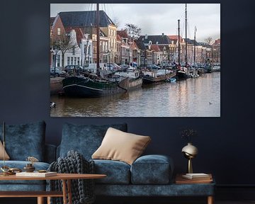 Zwolle in pictures, the city canal. by Janny Beimers