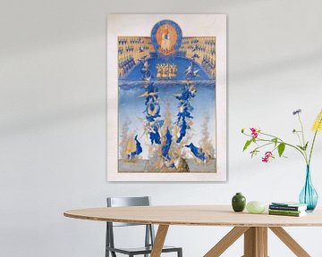 The Fall of the Rebel Angels (Très Riches Heures) – Limbourg Brothers
