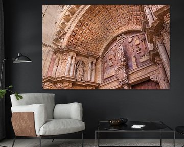 Portal of La Seu Cathedral in Palma de Mallorca by Christian Müringer