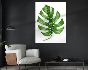 Tijdloze flora: Monstera in het wit