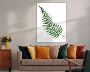 Tijdloze flora: varen in het wit