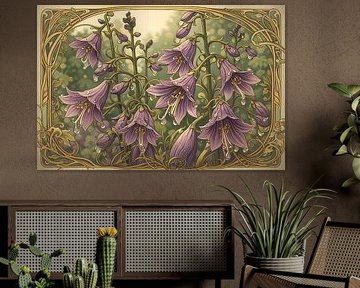 Hosta's Jugendstil von Linda de Klein