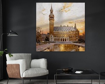 Peace Palace, The Hague, the Netherlands by Johannas Art Creations