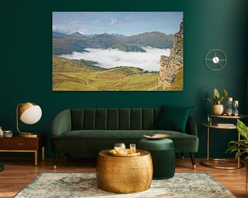 Blick vom Stubnerkogel bei Bad Gastein von Alexander Ließ