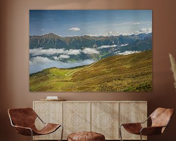 Blick vom Stubnerkogel bei Bad Gastein von Alexander Ließ