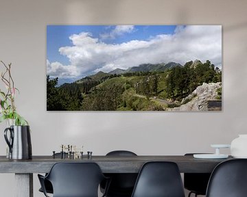 Panorama des Picos de Europa sur Peter Haastrecht, van
