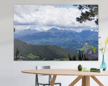 Panorama des Picos de Europa sur Peter Haastrecht, van