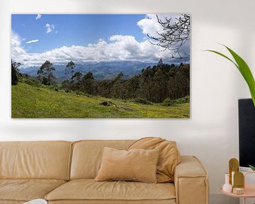 Panorama des Picos de Europa sur Peter Haastrecht, van