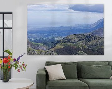 Panorama des Picos de Europa sur Peter Haastrecht, van